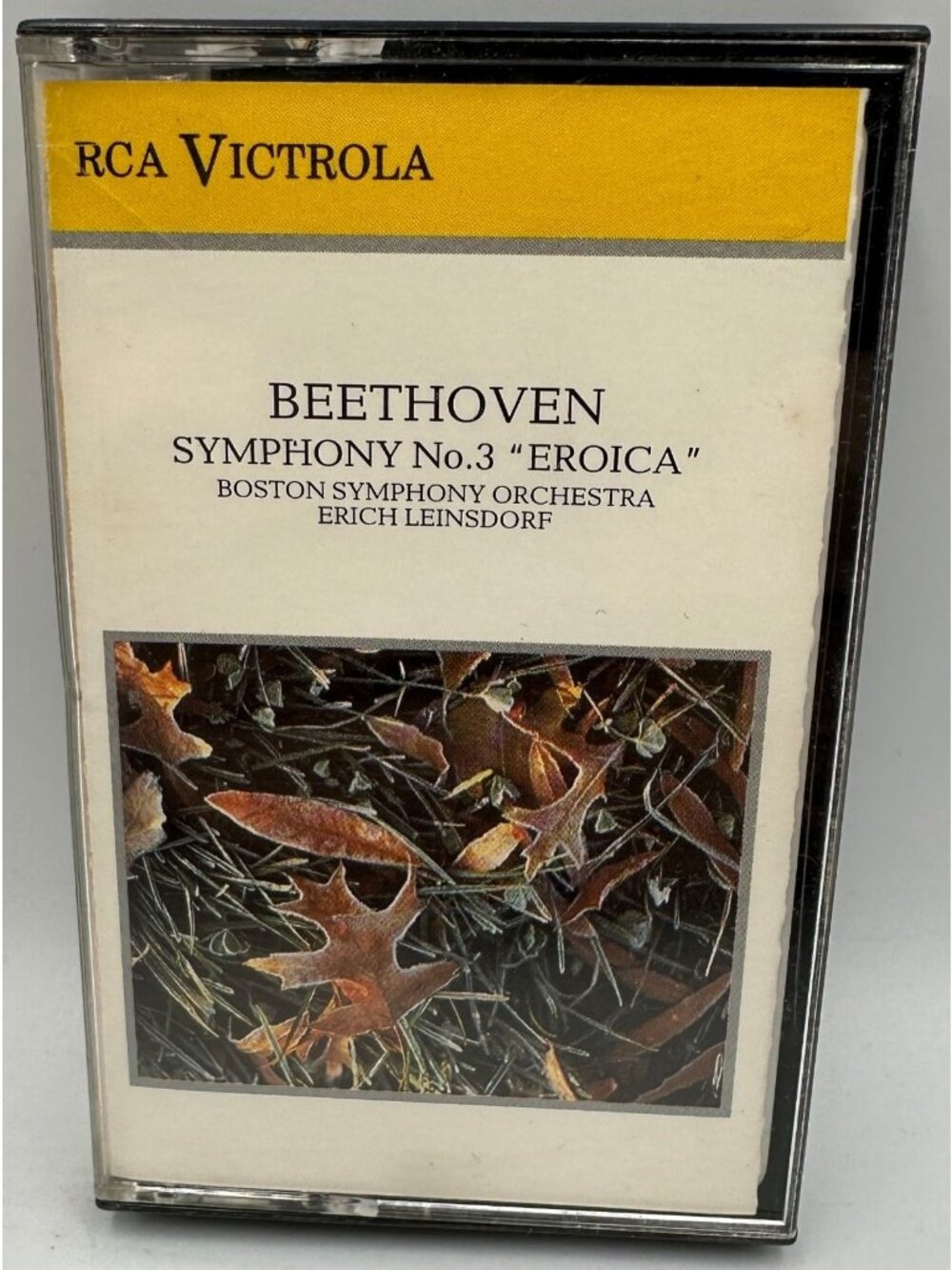 Beethoven Symphony No. 3 Eroica Cassette RCA Victrola Boston Symphony Orchestra